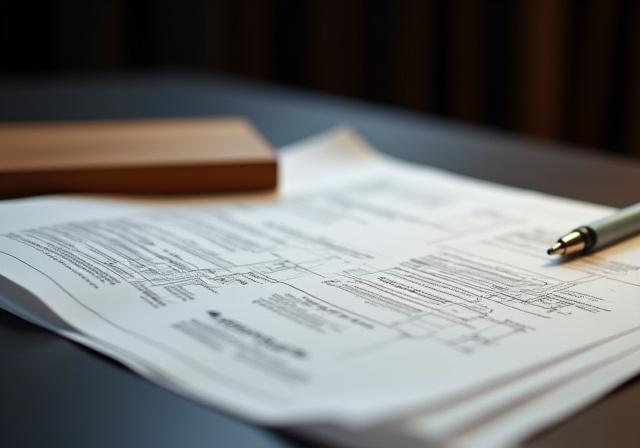 A clean, artistic representation of professional documentation and architectural sketches